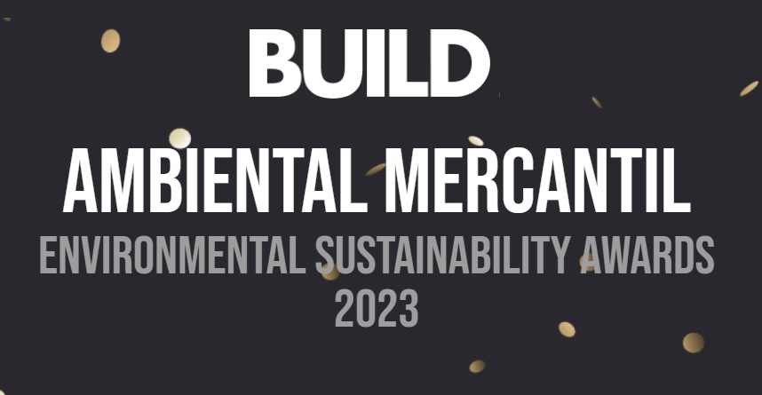 Ambiental Mercantil recebe prêmio de sustentabilidade ambiental 2023 pela renomada Build Magazine da Inglaterra